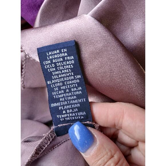 NWT JONES NEW York Tank Top Size 14 Large Satin‎ Whimsigoth Y2K - Picture 6 of 11